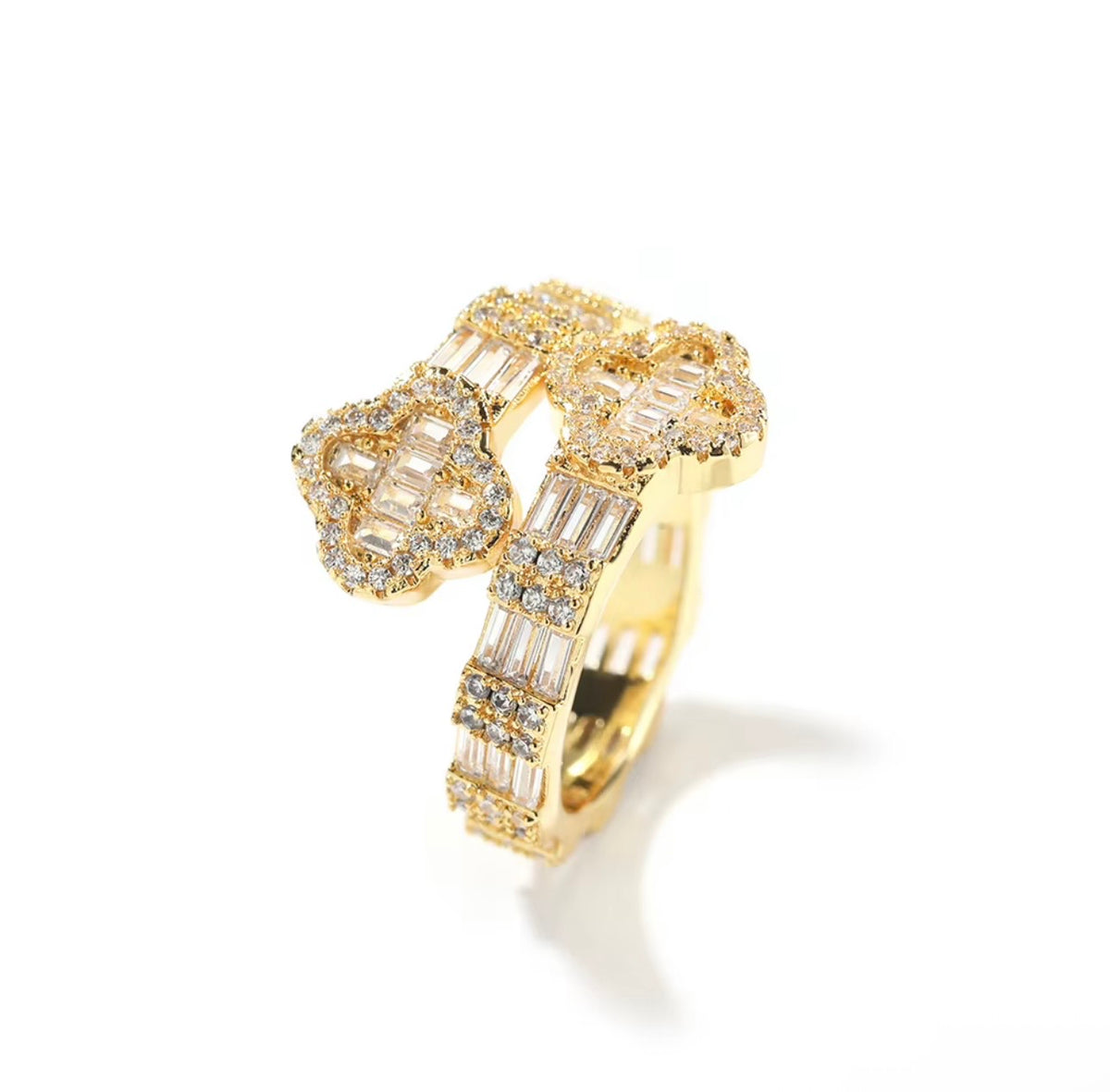 Lucky Clover Luxe Ring